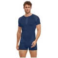 Falke Functional T-shirt Warm 2024 (maximum freedom of movement) Short Sleeve Space Blue Men's