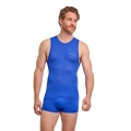 Falke Functional Underwear Singlet Ultralight Cool (Tight Fit and Maximum Freedom of Movement) Blue Men