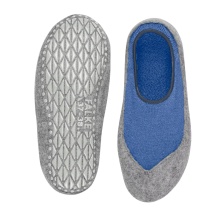 Falke Cosyshoe Slippers (soft merino wool) blue ladies