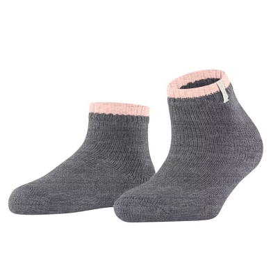 Falke Cosyshoe Plush Slippers (warming material) light grey ladies