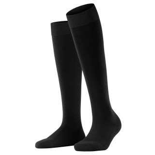 Falke Knee Socks ClimaWool (moisture-regulating, merino wool) black Ladies - 1 pair