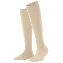 Falke Knee Socks ClimaWool (moisture-regulating, merino wool) beige Ladies - 1 pair