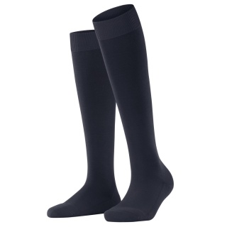 Falke Knee Socks ClimaWool (moisture-regulating, merino wool) dark blue Ladies - 1 pair