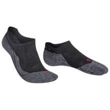 Falke Running Sock RU3 Comfort Invisible Footies black/grey Men's - 1 Pair