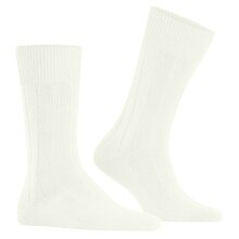Falke Daily Sock Lhasa Rib (warming cashmere) white men's - 1 pair