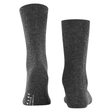 Falke Daily Sock Lhasa Rib (warming cashmere) grey men's - 1 pair