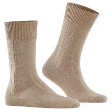 Falke Day Sock Lhasa Rib (warming cashmere) light brown men's - 1 pair