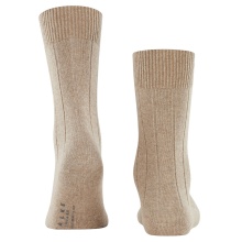 Falke Day Sock Lhasa Rib (warming cashmere) light brown men's - 1 pair