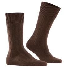 Falke Daily Sock Lhasa Rib (warming cashmere) brown men's - 1 pair
