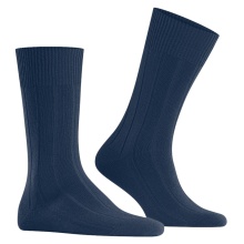 Falke Daily Sock Lhasa Rib (warming cashmere) blue men's - 1 pair