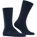 Falke Daily Sock Lhasa Rib (warming cashmere) navy blue men's - 1 pair