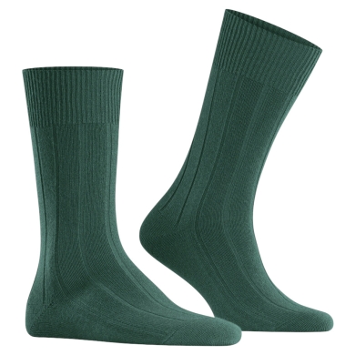Falke Day Sock Lhasa Rib (warming cashmere) green men's - 1 pair