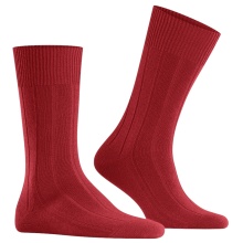 Falke Daily Sock Lhasa Rib (warming cashmere) red men's - 1 pair