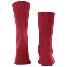 Falke Daily Sock Lhasa Rib (warming cashmere) red men's - 1 pair