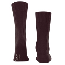Falke Daily Sock Lhasa Rib (warming cashmere) bordeaux men - 1 pair