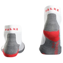 Falke Running Sock RU5 Race Short White/Grey Men - 1 Pair