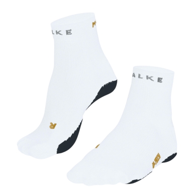 Falke Running Socks RU True Motion Short (optimal fit) white men's - 1 pair
