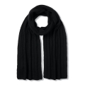 Falke Winter Scarf (Cashmere) black 180cm x 25cm - 1 piece