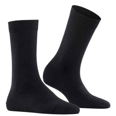 Falke Daily Sock Soft Merino (lightweight, merino wool) black ladies - 1 pair