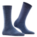 Falke Daily Sock Soft Merino (lightweight, merino wool) dark blue ladies - 1 pair