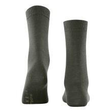 Falke Daily Sock Soft Merino (lightweight, merino wool) military green ladies - 1 pair