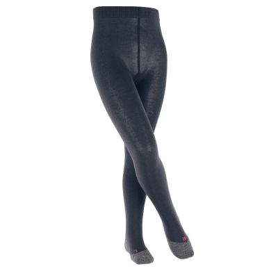 Falke Active Warm Tights (lightweight, warming merino wool) dark blue children