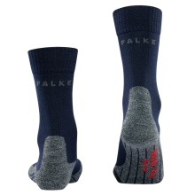 Falke Trekking Sock TK2 (Merino Wool, for light terrain) navy blue Men - 1 Pair
