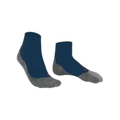 Falke Trekking Sock TK5 Short (light padding for easy hikes) blue/grey men's - 1 pair