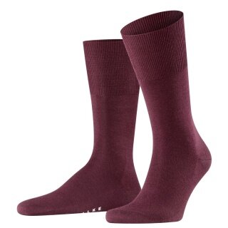 Falke Day Sock Airport (climate-regulating, skin-friendly) burgundy - 1 pair