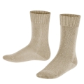 Falke Day Sock Comfort Wool (skin-friendly cotton) beige Children - 1 Pair