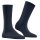 Falke Daily Sock Cosy Wool Boot (comfortable wearing experience) navy blue ladies - 1 pair