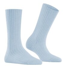 Falke Daily Sock Cosy Wool Boot (comfortable wearing experience) light blue ladies - 1 pair