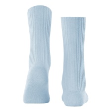 Falke Daily Sock Cosy Wool Boot (comfortable wearing experience) light blue ladies - 1 pair