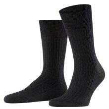 Falke Tagessocke Crew Bristol Pure (high-quality merino wool) black Men - 1 Pair