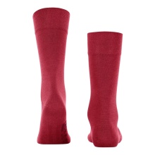 Falke Day Sock Crew Sensitive Intercontinental New (pressure-free comfort waistband) red Men - 1 Pair