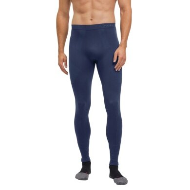 Falke Base Layer Tights Warm (perfect moisture and temperature regulation) long blue men's