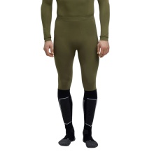 Falke Base Layer Tights Warm (perfect moisture and temperature regulation) long green men's