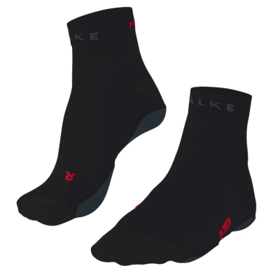 Falke Running Socks RU True Motion Short (optimal fit) black men's - 1 pair