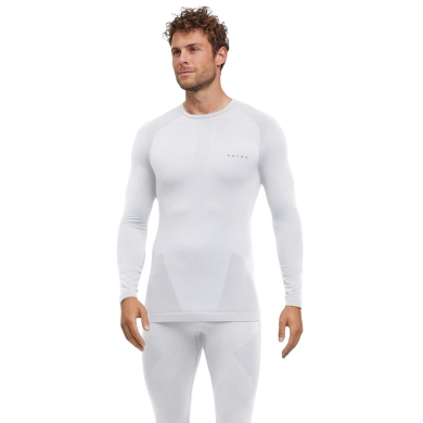 Falke Functional Underwear Long Sleeve Shirt Warm (perfect moisture and temperature regulation) white men's