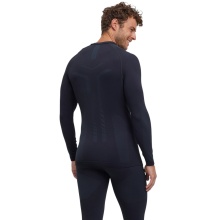 Falke Functional Underwear Long Sleeve Shirt Warm (perfect moisture and temperature regulation) navy blue men's