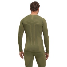 Falke Functional Underwear Long Sleeve Shirt Warm (perfect moisture and temperature regulation) olive green men's