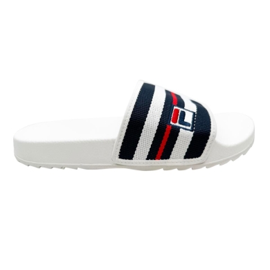 Fila Heritage Slides Bath Shoes white/navy blue