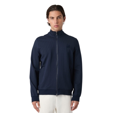 Fila Brera Leisure Jacket (Sweat Jacket) Full Zip - black striped men's