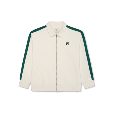 Fila Leisure Sports Jacket Como Polo Jacket Full Zip - white Men's