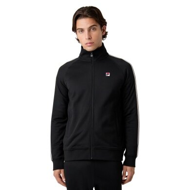 Fila Biella Leisure Jacket (Sweat Jacket) Full Zip - Black Men's