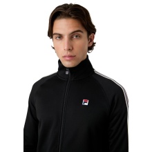 Fila Biella Leisure Jacket (Sweat Jacket) Full Zip - Black Men's