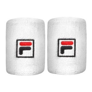 Fila Sweatband East Wrist (80% Cotton) white - 2 pieces