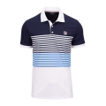 Fila Tennis Polo BB Monte Carlo (rec. Polyester) white/navy/blue men's