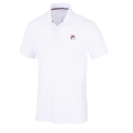 Fila Tennis Polo Hermano (100% recycled polyester, classic look) white men's