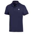 Fila Tennis Polo Hermano (100% recycled polyester, classic look) navy blue men's